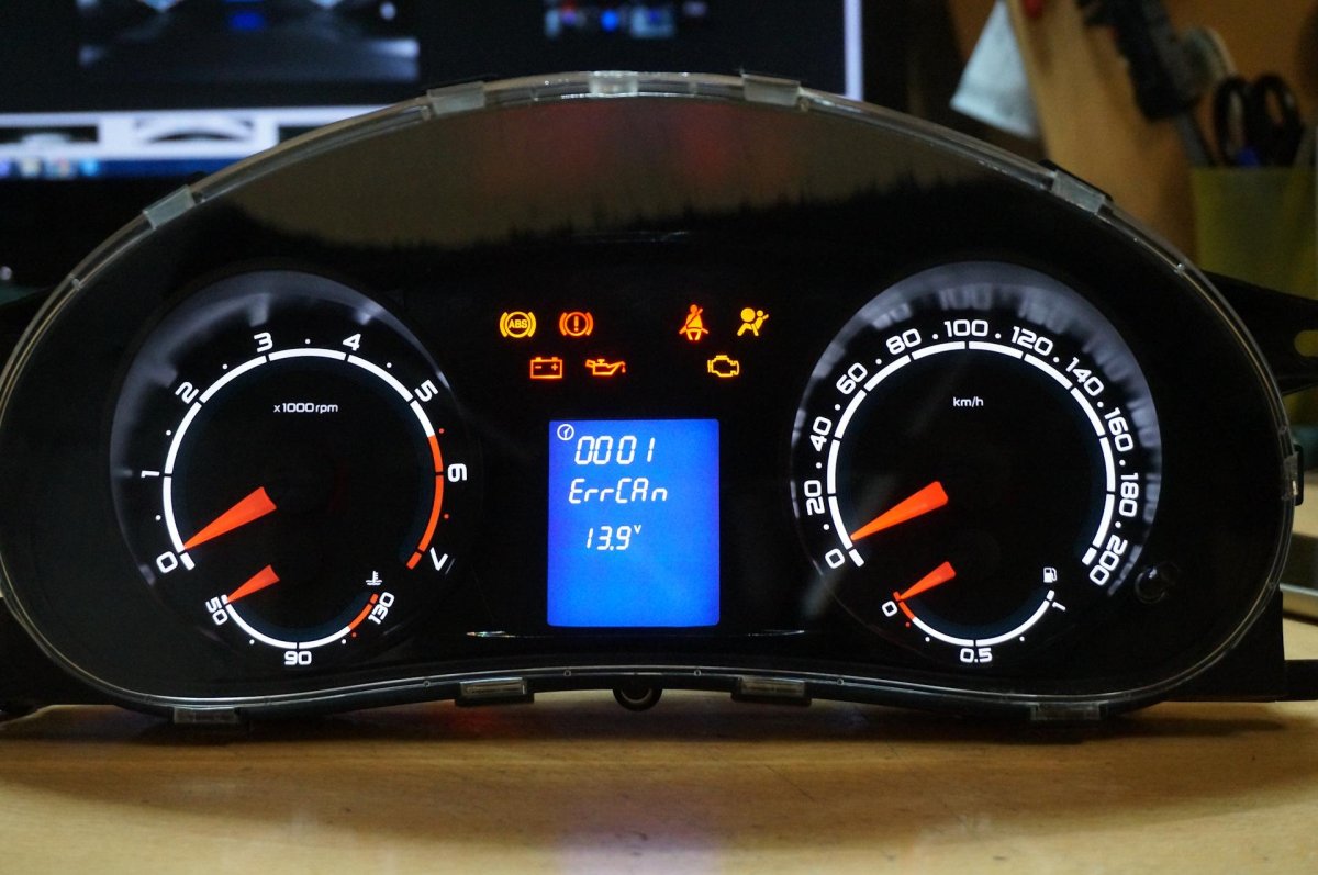 Пересвет приборки Приора 2