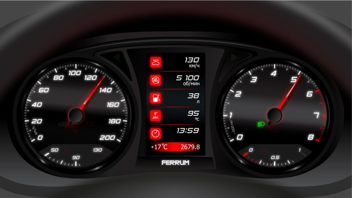 Щиток приборов Ferrum gf890
