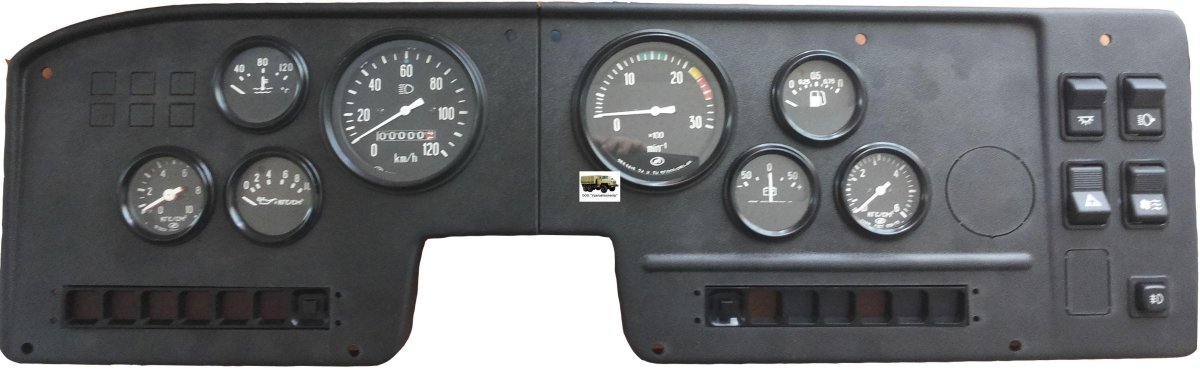 Урал 4320 панель контрольных ламп