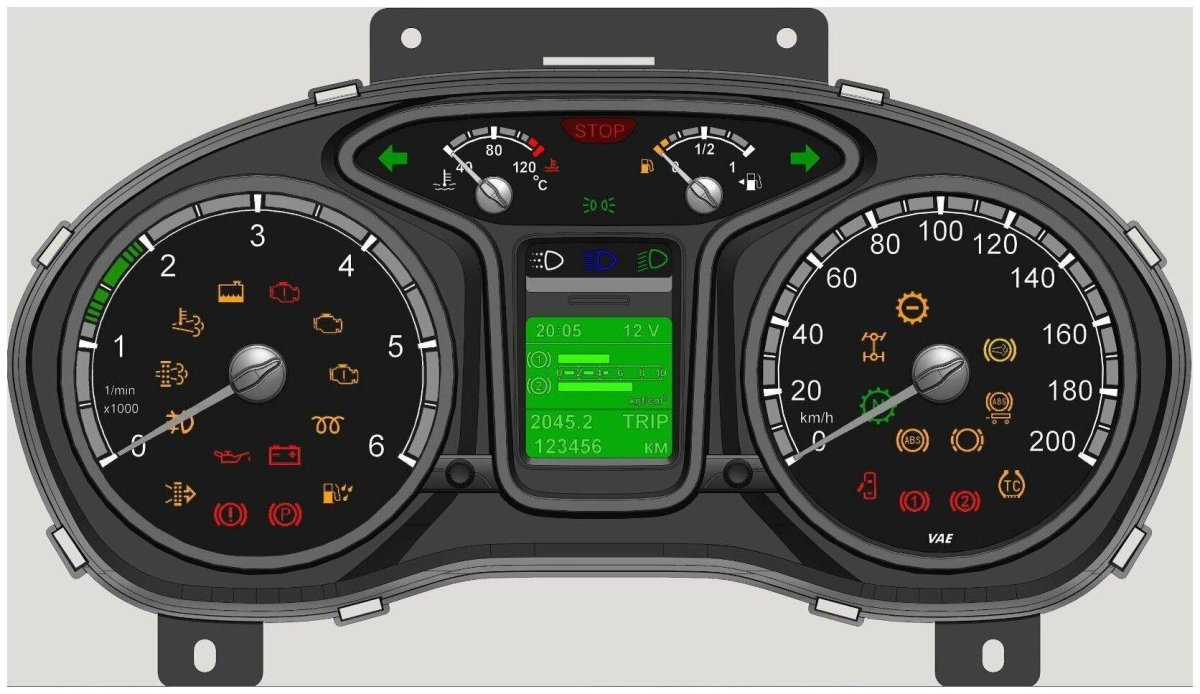 Комбинация приборов газон next