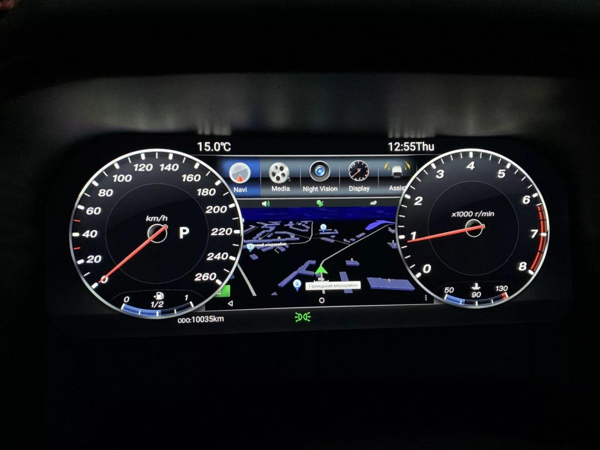 Электронная приборная панель Прадо 120