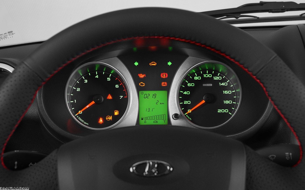 Приборка Лада Гранта спорт