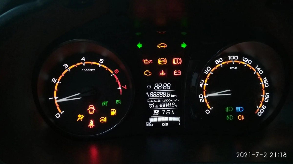 Лада Гранта 2022 панель приборов