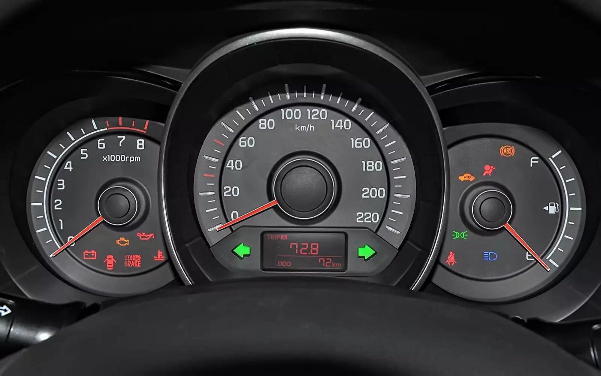 Kia Rio 2015 приборная панель