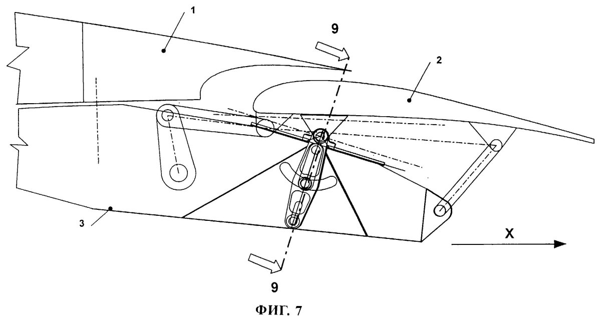 Схема самолета механизация крыла Элерон