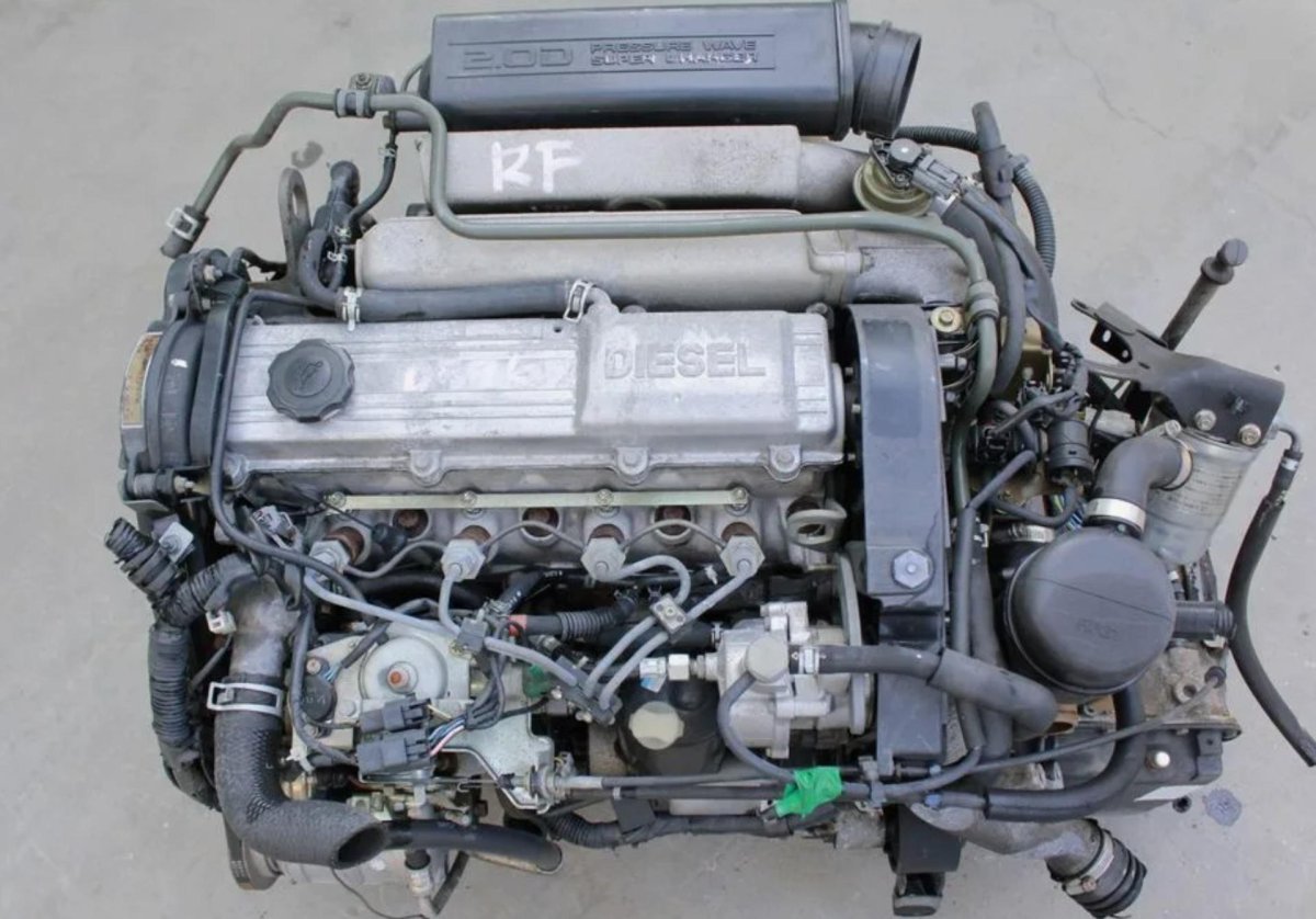 Двигатель Мазда RF 2.0 дизель