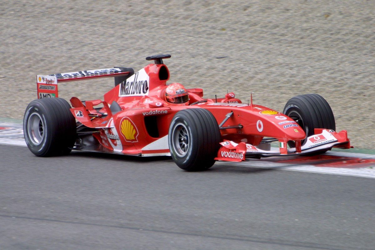 Ferrari f2004 #1 Michael Schumacher "Scuderia Ferrari" чемпион мира 2004
