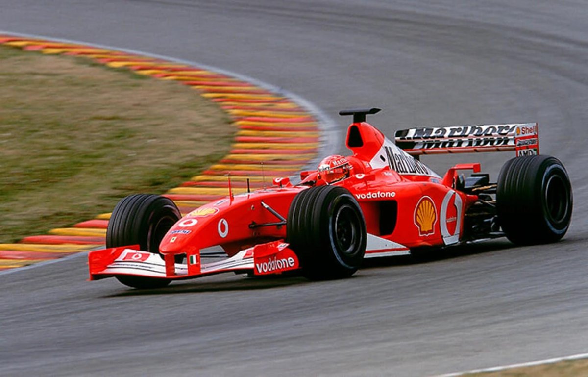 Ferrari f2002 Михаэль Шумахер 2002