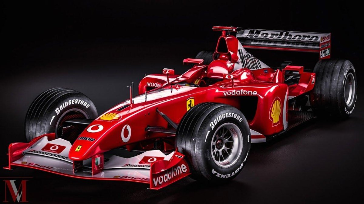 Ferrari f2002 Михаэль Шумахер