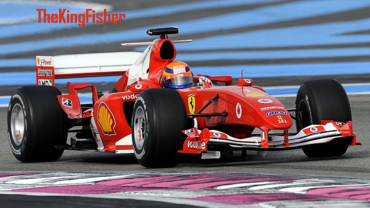 F1 Ferrari f2004