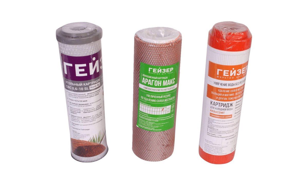 Гейзер Макс 17 сменные фильтры