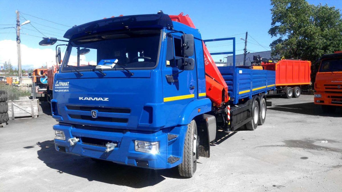 КАМАЗ 65117-3010-48 С КМУ