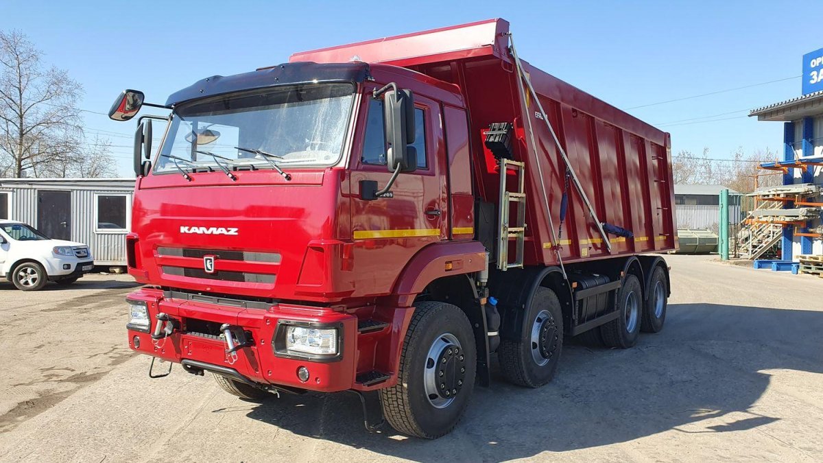 КАМАЗ самосвал 8х4 65201