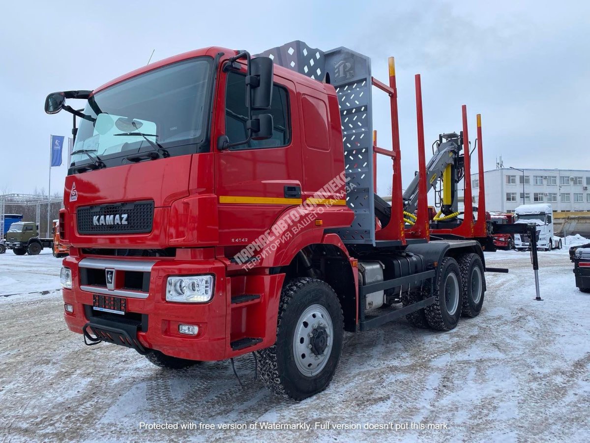 КАМАЗ 65802 сортиментовоз