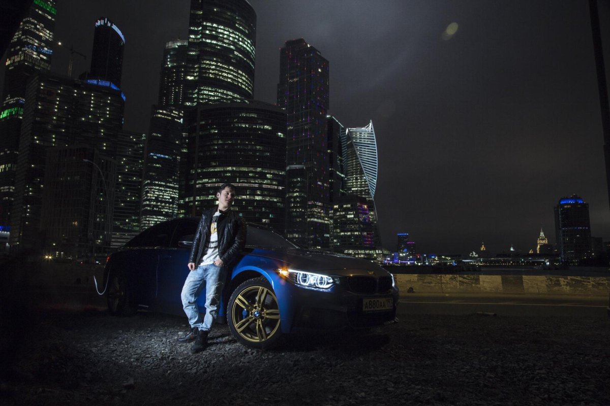 БМВ В Москоу Сити