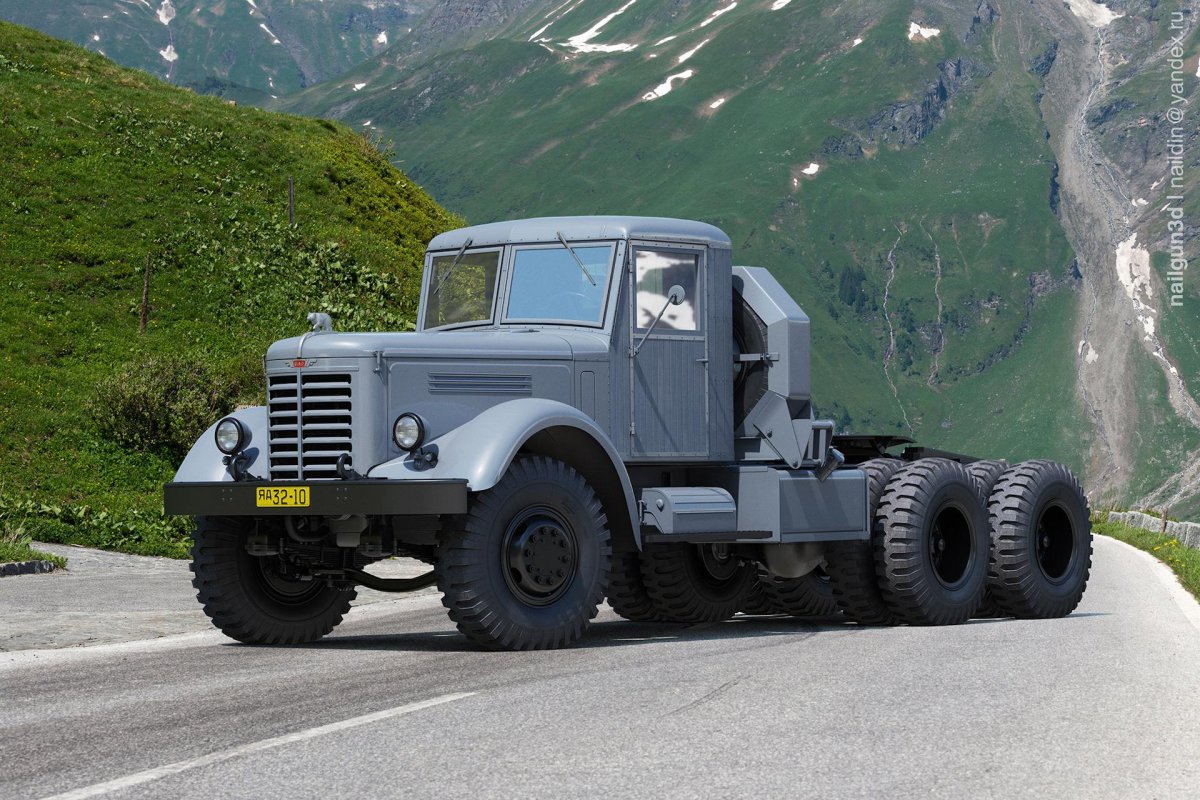 Седельный тягач КРАЗ-214