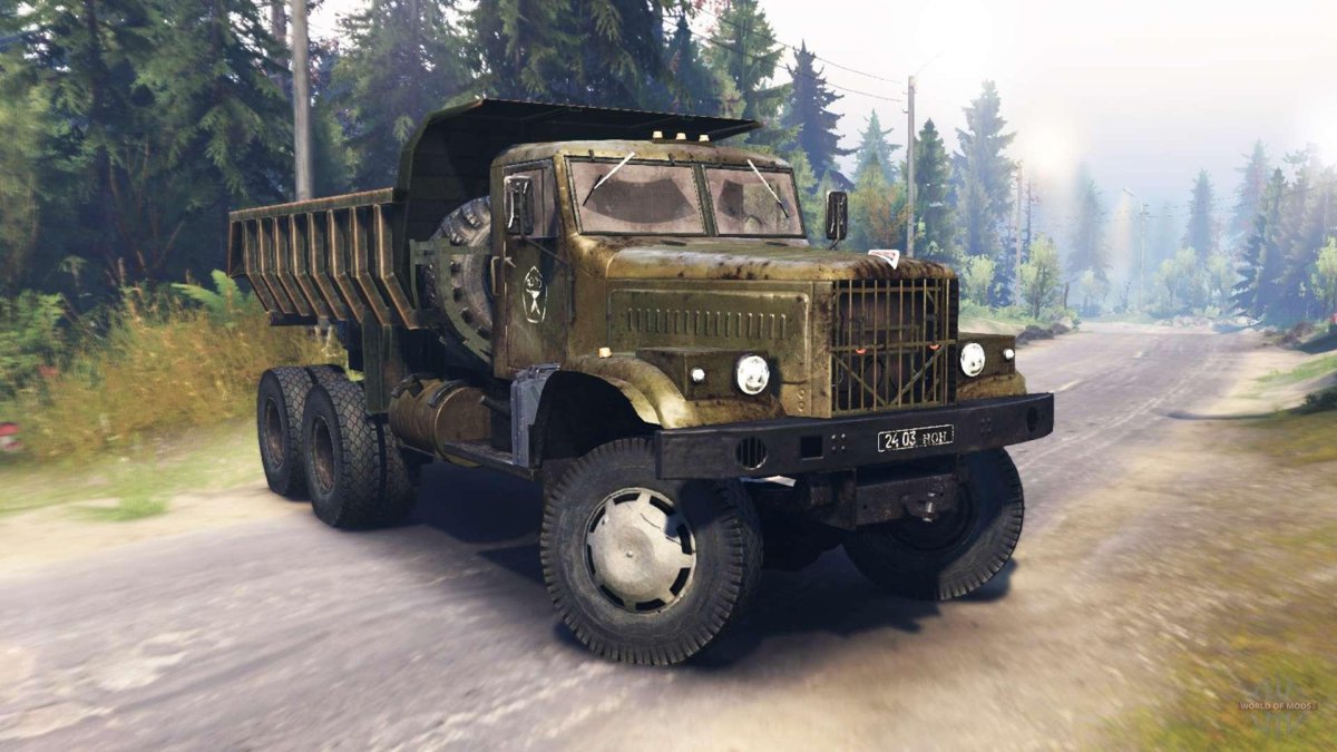 ЗИЛ 164 самосвал для спин тирес