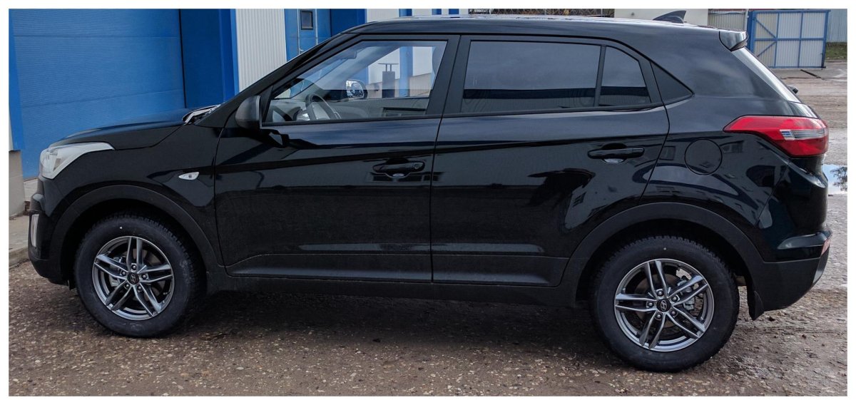 Черная Крета на 18 дисках