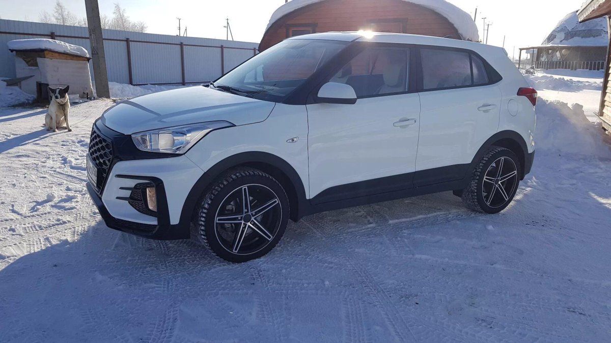 Hyundai Creta на 17 дисках