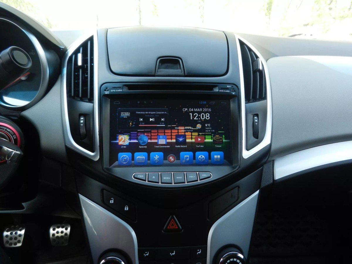 Магнитола Шевроле Круз 2013 андроид