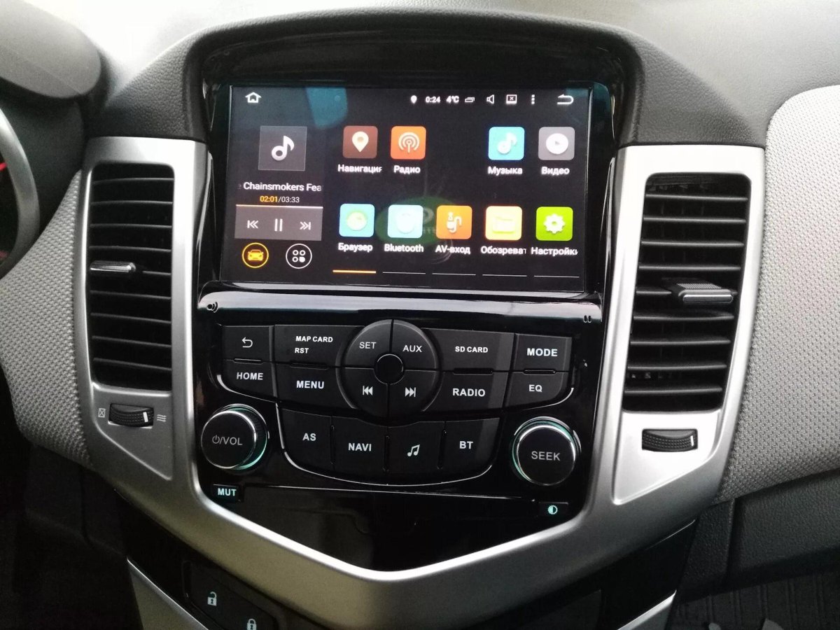 Магнитола Шевроле Круз 2012 андроид