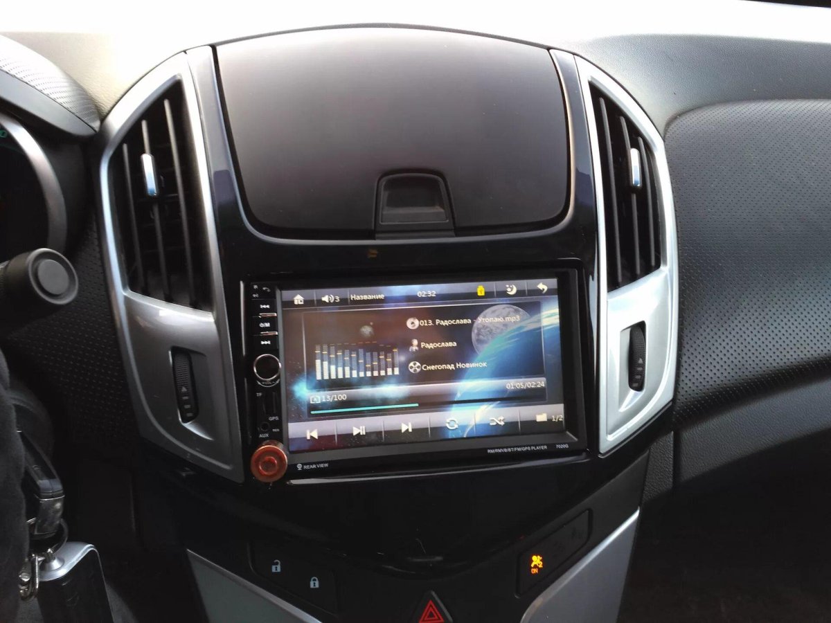 2 Дин магнитола Шевроле Круз 2013
