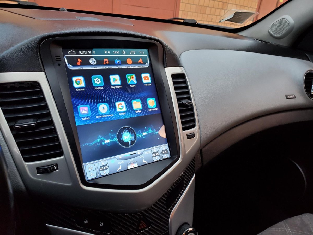 Chevrolet Cruze магнитола Tesla