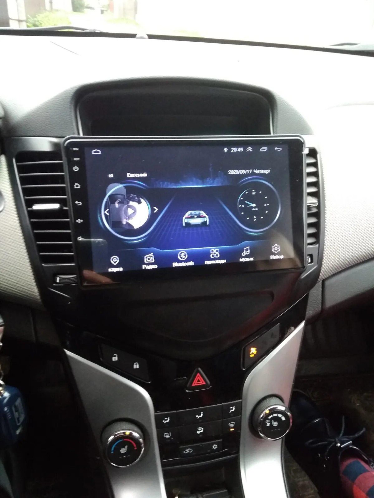 Штатная магнитола 2 Дин Круз