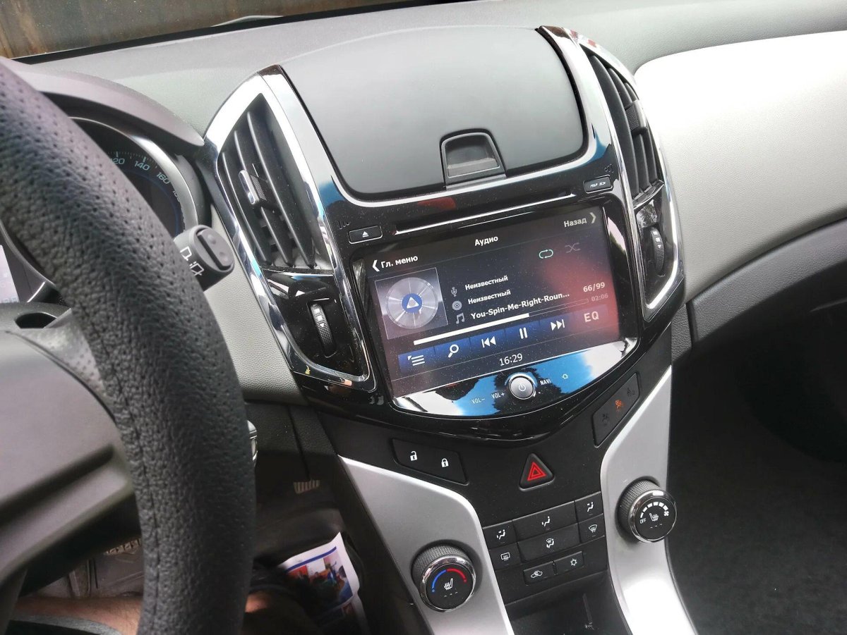 Магнитола Тесла Шевроле Круз 2013