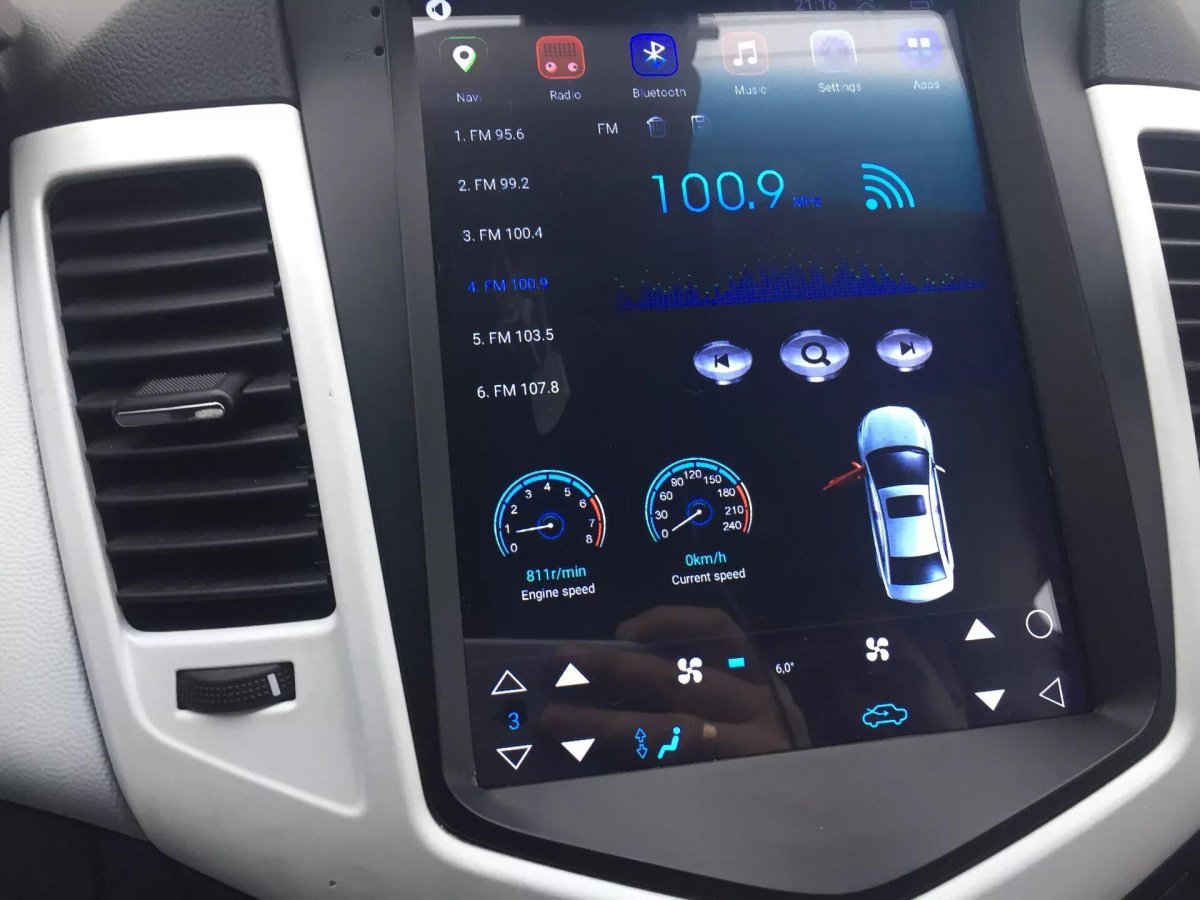 Магнитола Тесла Шевроле Круз 2013