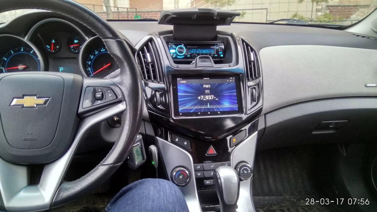 Магнитола Шевроле Круз Рестайлинг