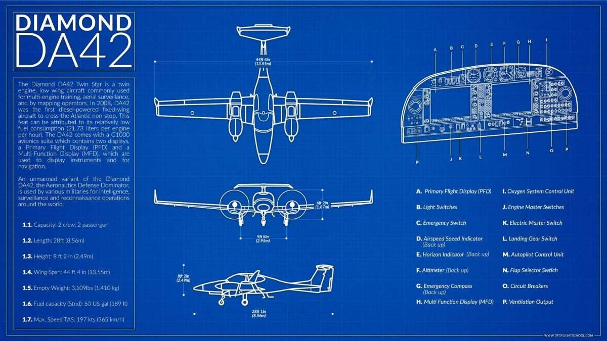 Diamond da42 чертежи