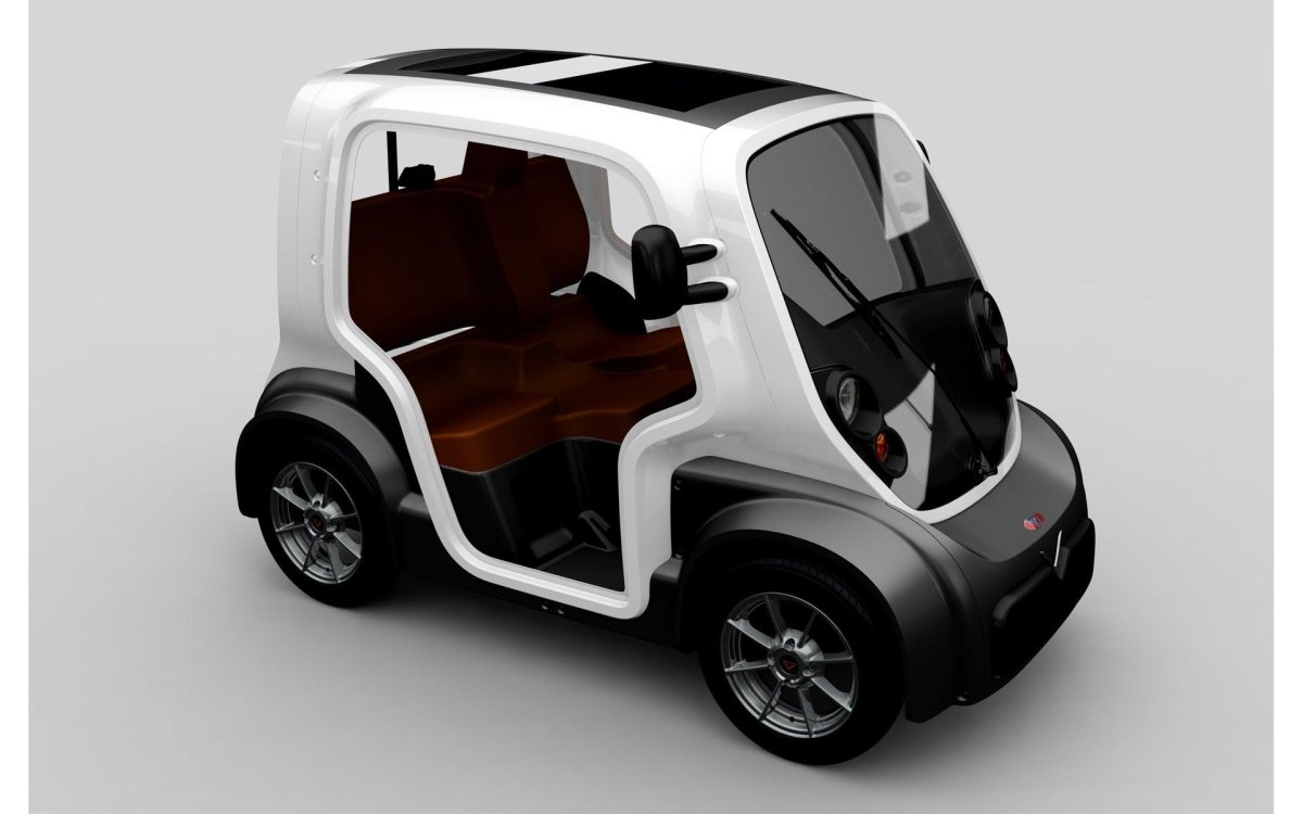 Электромобиль Byvin Electric car интерьер