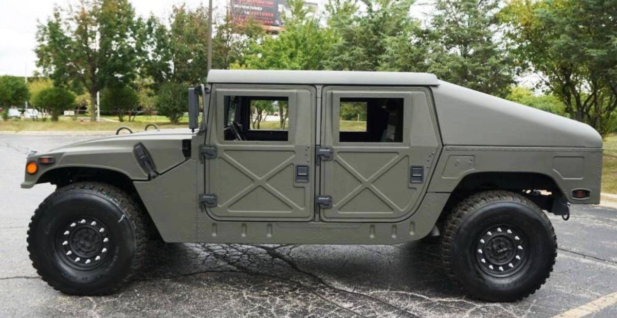 Hummer h1 военный