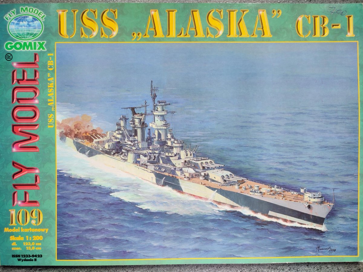 USS Alaska Fly model