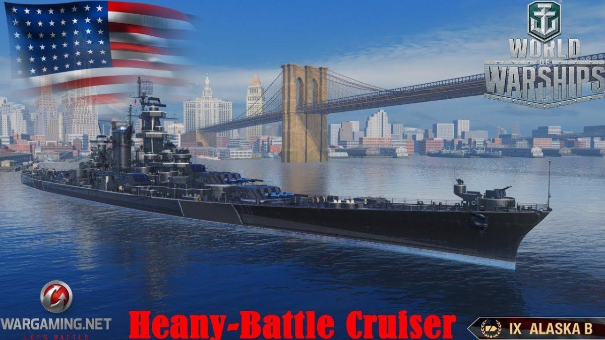 Крейсер Аляска World of Warships