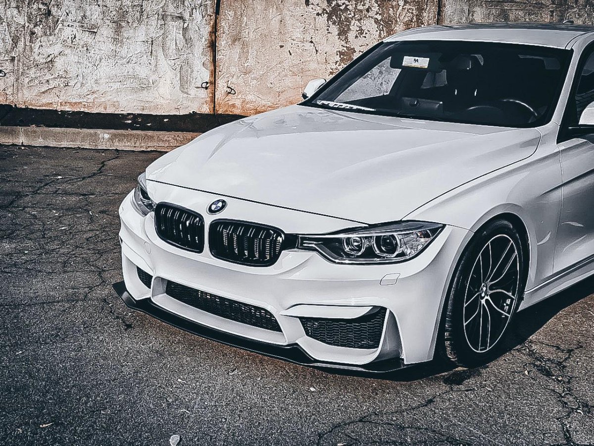 БМВ f30 белая