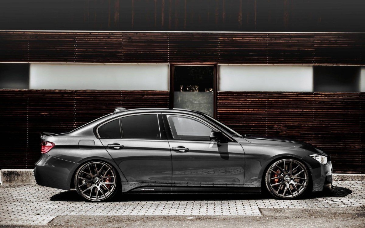 BMW f30 m Black