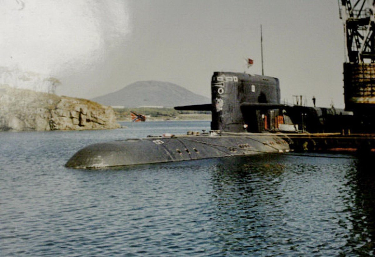 Подводная лодка "к-530", проект 667б