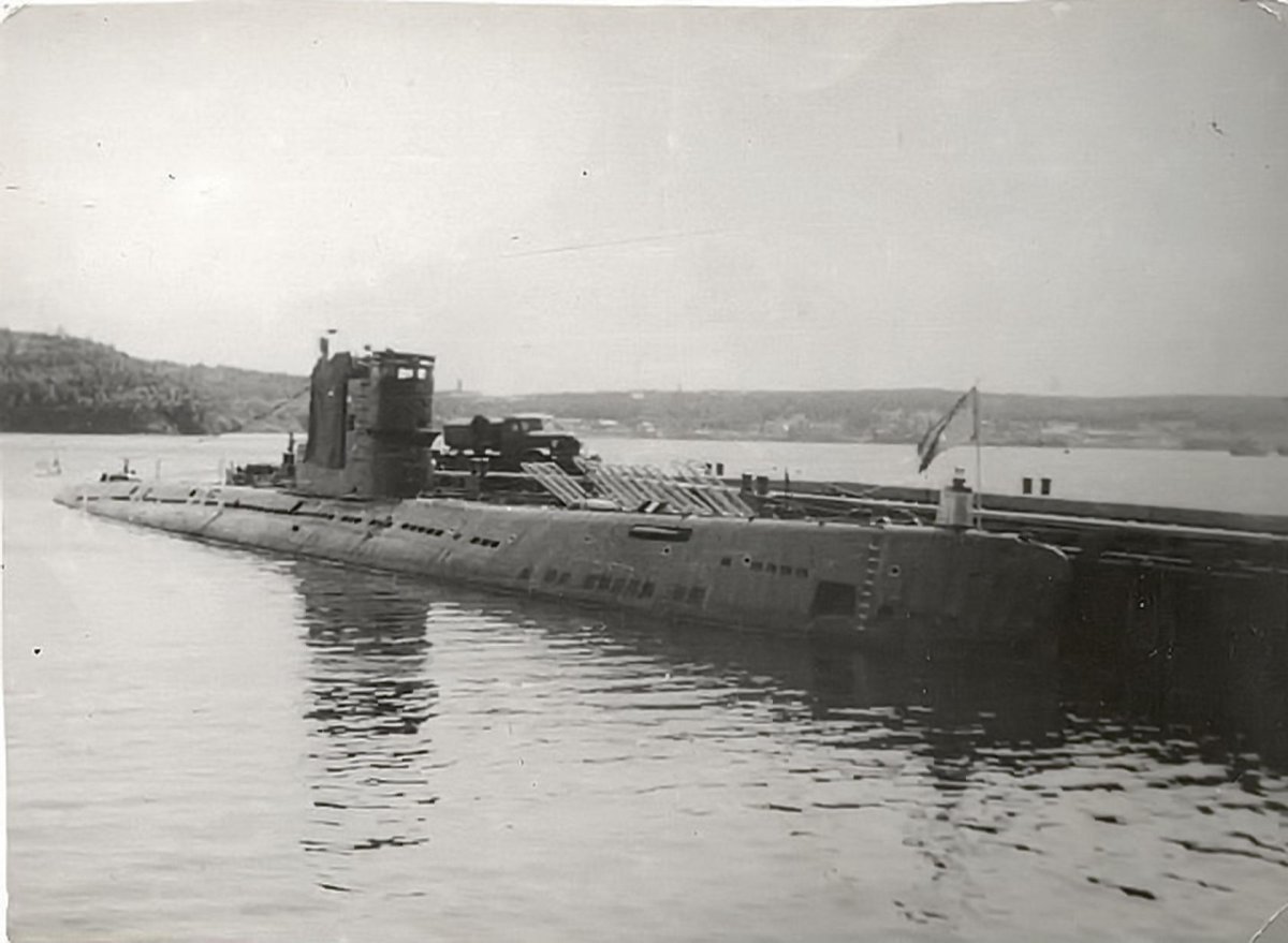 Подлодка Катран проекта 613э