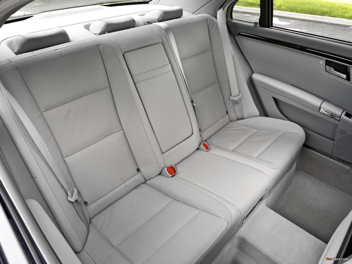 Mercedes Benz w221 салон сзади
