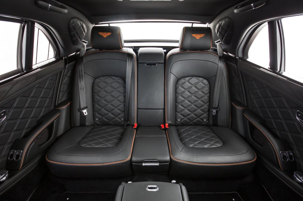 Мерседес Майбах салон сзади