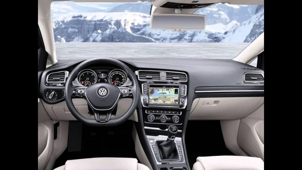 Фольксваген гольф 2017 салон