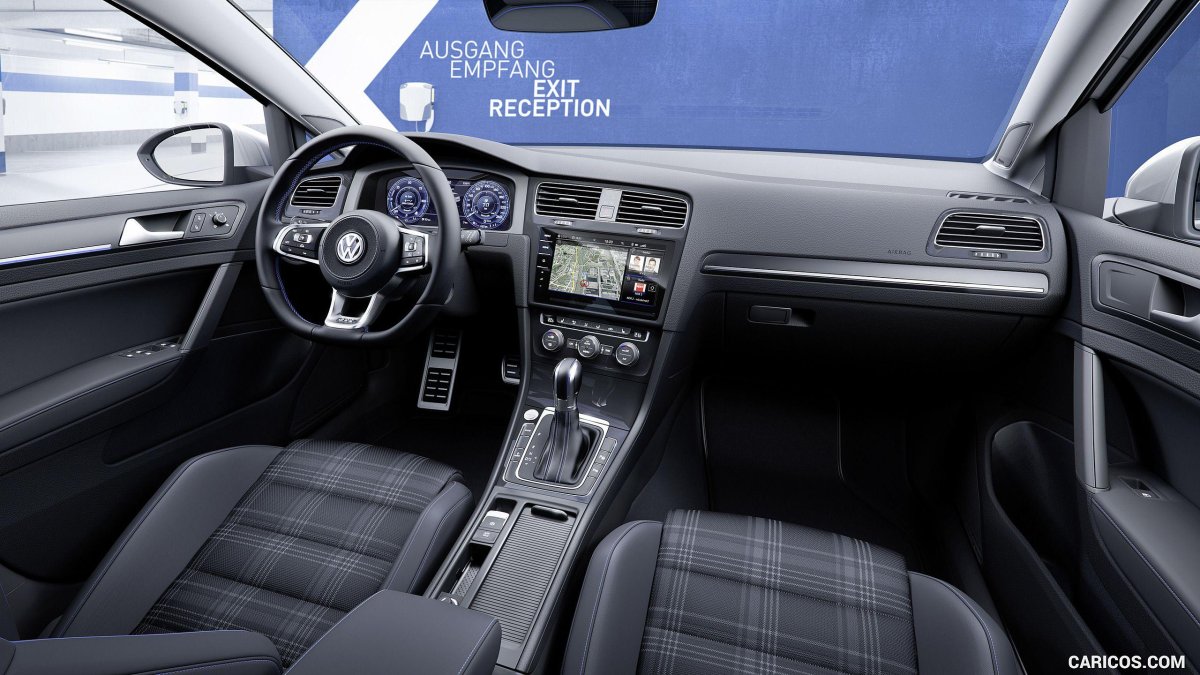 Golf GTI 2017 салон