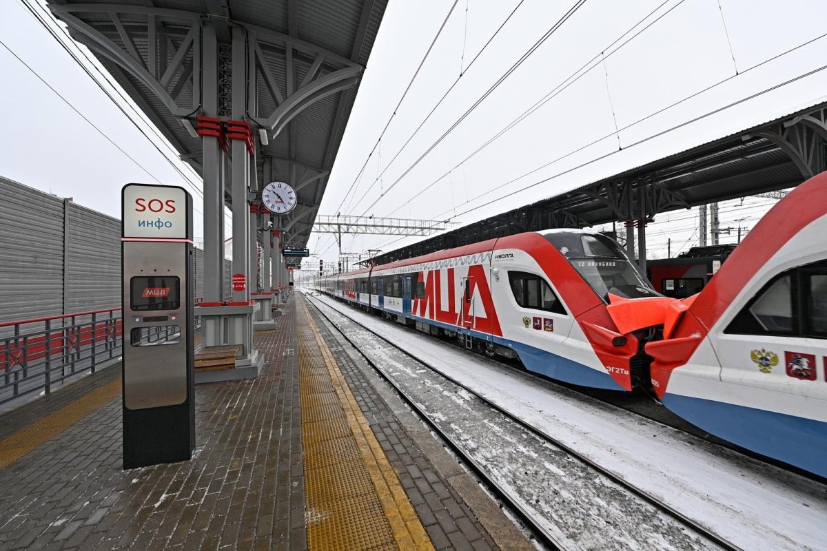 Станция Марьина роща МЦД