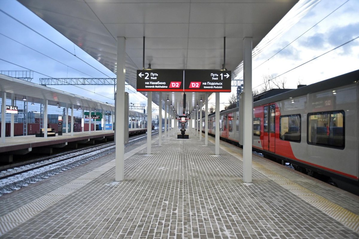 Станция Марьина роща МЦД 2