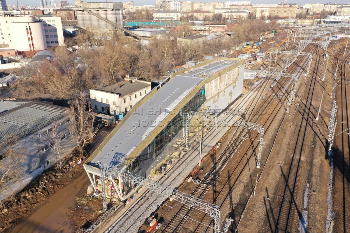 Станция Марьина роща МЦД 2