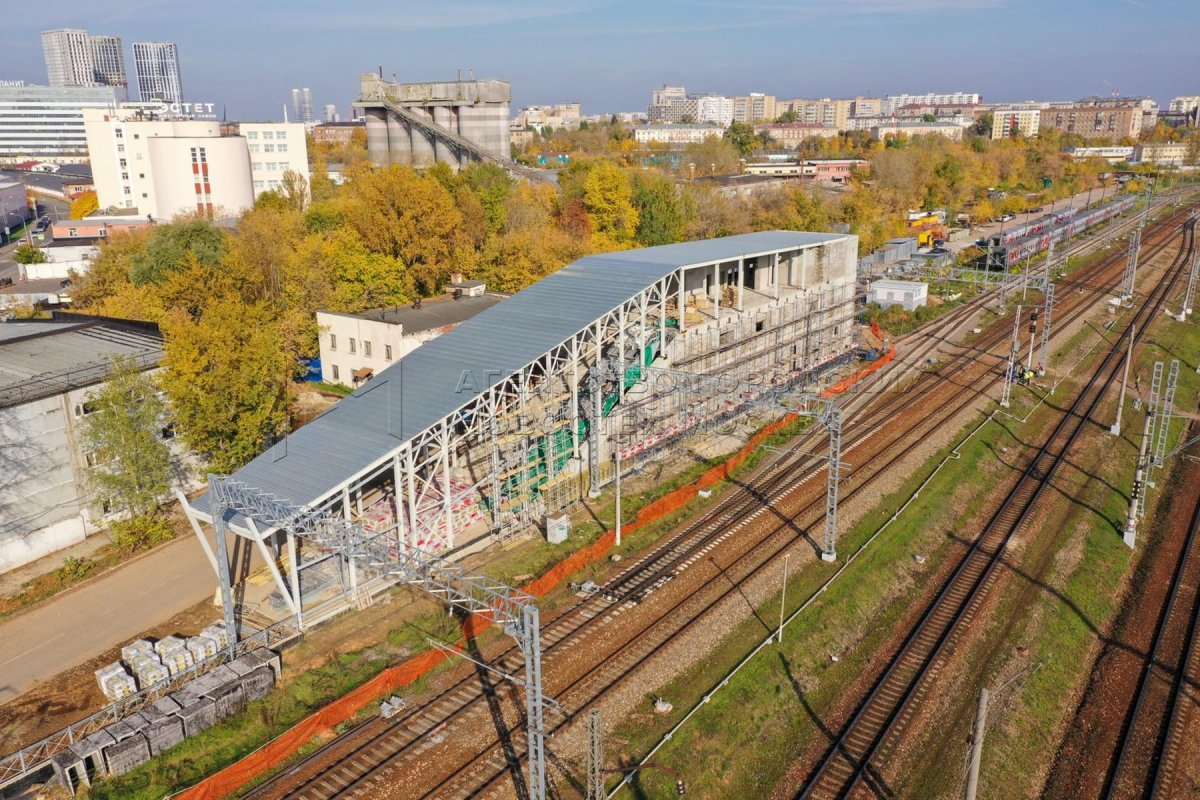 Станция Марьина роща МЦД