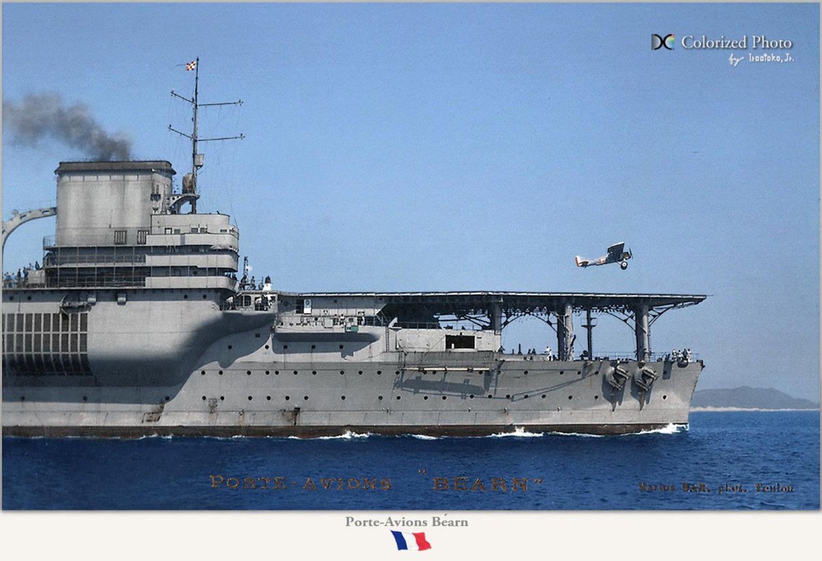 Авианосец Беарн Франция