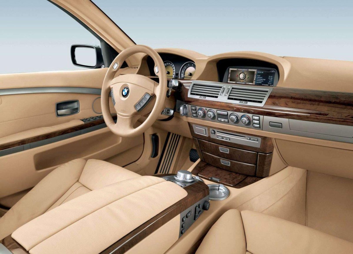 BMW 7 e65 Рестайлинг салон